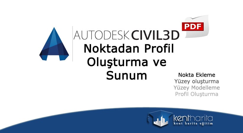 autocad civil noktadan profil