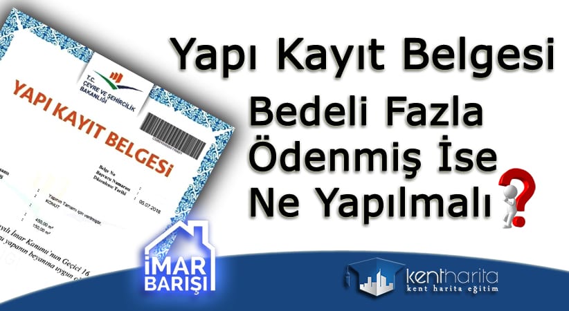 Yapı Kayıt Belgesi Para İadesi
