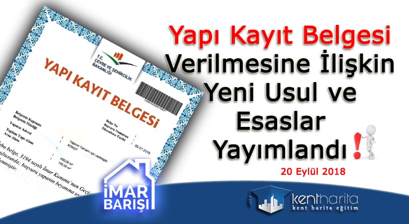 Yapı Kayıt Belgesi İle İlgili Yeni Maddeler Açıklandı