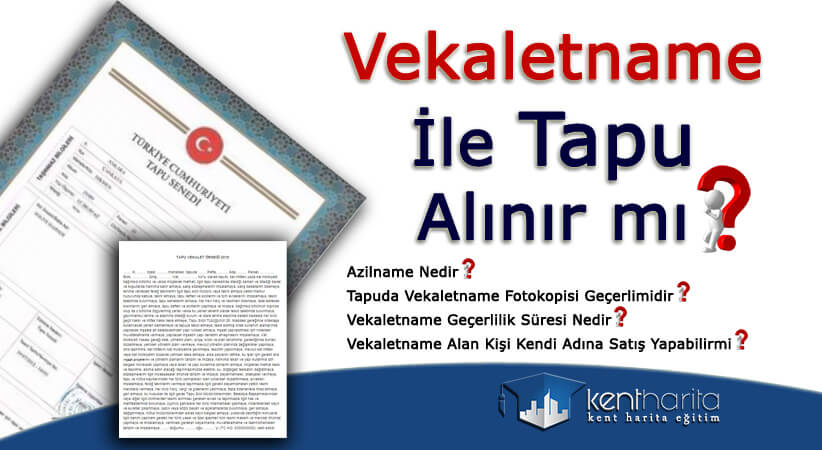 Tapuda vekaletname fotokopisi geçerli mı Tapuda vekaletname fotokopisi geçerli mı