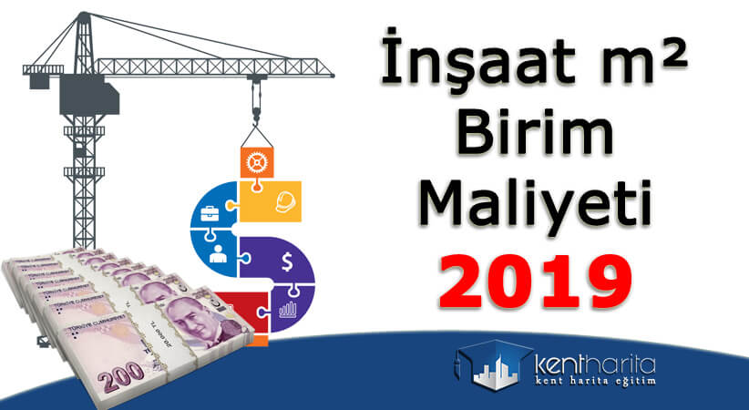 2019 İnşaat Metre Kare Birim Maliyeti